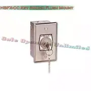 MMTC - HBFX-CC Exterior Open-Close Cylinder Key Switch Single Box Flush Mount