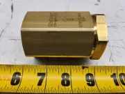 Generant CVH-501B-TE1PB 1/2" High PSI Check Valve BR Female x Female .5 to 1 NeW