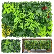 Artificial Plant Wall Reusable Grass Backdrop Wall Panel Garden Grass oklSP-~ .a