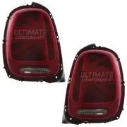 BMW Mini F55 Cooper S 2018-2023 Rear Tail Lights LED Union Jack Type Lamps Pair