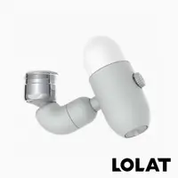 在飛比找PChome24h購物優惠-【LOLAT羅力】柔膚潔顏洗臉器(EN106C)｜萬向起波器