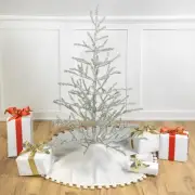 Northlight 3' Shiny Silver Tinsel Artificial Christmas Twig Tree - Unlit