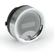 Dakota Digital 55-56 Chevy Silver Clock White LED for VHX System VLK-55C-S-W (for: Chevrolet)