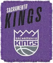 Sac Kings OFFICIAL NBA "Headliner" Woven Jacquard Throw Blanket