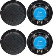 Herdio 4" 320W Ceiling Bluetooth Speakers 2 Way Marine Boat 4 Kitchen Speakers