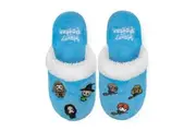 5 x Kids Boys Girls Harry Potter & Friends Hogwarts Kawaii Slippers Light Blue