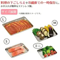 在飛比找樂天市場購物網優惠-現貨 日本製造不鏽鋼料理盤(三種尺寸可選) 醃肉 料理 餐盤
