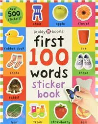 在飛比找三民網路書店優惠-First 100 Words Sticker Book