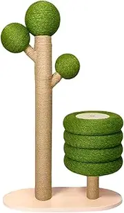 Cat Scratching Post for Indoor Large Cats and Kitten, Cat Tree Indoor Climbing Activity Tower with Scratching Posts, 35.8 x 21.7 x 55.1 Inches