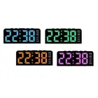 Digital Alarm Clock Multifunctional LED Clock for Kitchen Office Bedroom