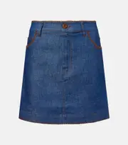 [Zimmermann] Zimmermann Ascension denim miniskirt AU 14 blue