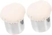 Zerodeko Convenient Oil Mop for Kitchen 2 Pack Restaurant Oil Brush Pancake Oil Wiper Wear-Resistant Home Cooking Tool