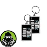 Twilight Saga: Lucite Keychain D - Team Edward " New "