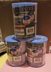 Intex Water Filters S1 For Pools/Spas New 2 Per Pack