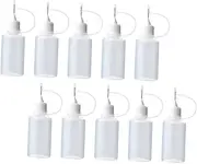 30ml Plastic Dropper Fill Bottle Lotion Applicator Bottle for Glue Random