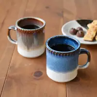 在飛比找momo購物網優惠-【美濃燒】日本製 美濃燒 漸層釉色山脈馬克杯 茶杯 水杯(馬