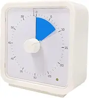 Birfcek 60-Minute Visual for Kids, Time Management Tool Study Classroom, Pomodoro with Silent Operation Blue