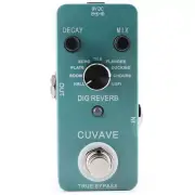 CUVAVE (M-VAVE) DIG Reverb Reverb Pedal with 9 Reverb Types Decay & Mix Control