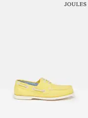 Joules Joules X Chatham Yellow Jetty Deck Shoes (AN7116) | $136