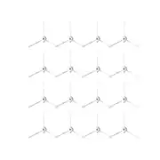 16pcs Robot Vacuum Cleaner Replacement Brush Kit For S8 Pro Ultra S8 S8+