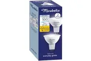 Mirabella 6w Led Gu5.3 12v Cool White Light Globe 2 Pack