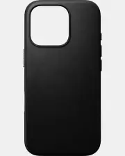 Nomad Traditional Leather Case for iPhone 16 Pro Max - Black