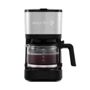 Holstein Housewares Drip Coffee Maker 5-Cup Reusable Filter Carafe Warming Plate