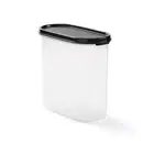 Brand New Tupperware Modular Mate Oval #3 with Black Seal Pantry Storage