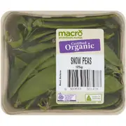 Macro Organic Snow Peas 125g