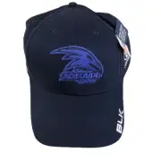 AFL On-Field Adelaide Crows BLK Navy Blue Cap Hat (Brand New)