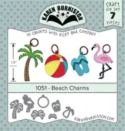Karen Burniston Beach Charms Die