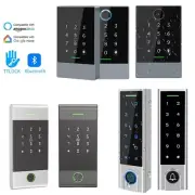 Bluetooth Door Opener Lock Waterproof Keypad App Unlock Access Control 13.56MHz