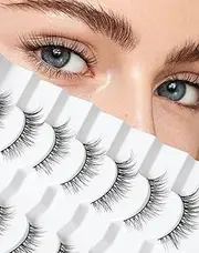 Natural Eyelashes Natural Lashes False Eyelashes Natural Look Fake Lashes Wispy Eye Lashes Fake Eyelashes Wispy False Lashes 12mm K30