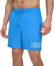 Calvin Klein Men Regular fit Swim Trunks Swimwear XL / 7 Blue Solid