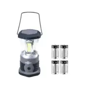 Camping Lantern 1200 Lumen COB LED 4 D Battery Operated Camp Hiking Emergency