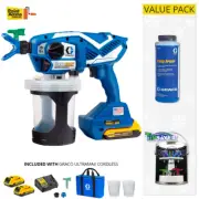 Graco Ultra MAX Cordless Airless Handheld Sprayer with DeWalt Battery Water and