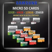 Samsung Micro SD Card 32gb 64gb 128gb 256 GB EVO U1 U3 Memory Original Packaging
