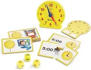 Learning Resources Time Activity Set - 41 Pieces, Ages 5+ Teaching Clocks for Kids