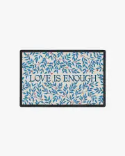 Morris & Co. Love Is Enough Indigo & Ivory Doormat