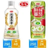 在飛比找遠傳friDay購物優惠-愛之味 純濃燕麥290ML(24瓶)*2+Oligo健字號鮮