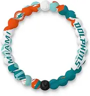 Lokai Beaded Bracelet MIAMI DOLPHINS HOME FIELD-S, Small, no gemstone