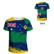 Australia Day Adult T Shirt Australian Flag Oz Aussie Souvenir Unisex Outdoor