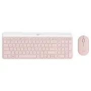Logitech MK470 Slim Wireless Keyboard and Mouse Combo Rose
