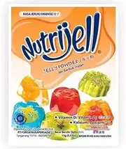 Nutrijell Jelly Powder - Orange, 15 Gram (12 sachets)
