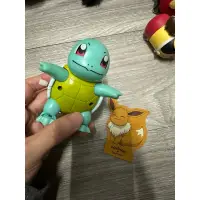 在飛比找蝦皮購物優惠-二手）傑尼龜原地踏步小玩具 贈一個伊布韓國適用包（過期） 寶