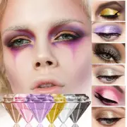 Diamond Liquid Glitter Eyeshadow, Jelly Gel Eyeshadow Highlighter Pencil Makeup