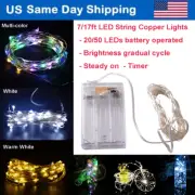 2M/5M Valentines Day LED String Light Copper Wire Lights Fairy Lights Battery