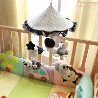 在飛比找Yahoo!奇摩拍賣優惠-初生嬰幼兒床鈴毛絨布藝音樂旋轉搖鈴0到1歲寶寶車掛安撫玩具