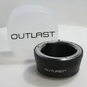 OUTLAST Nikon-M4/3 Adapter Nikon to Micro Four Thirds NIK-MFT M43 AI-M4/3 Nikon