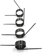 10pcs 60 90 120 180 Degrees Angle V-Shaped Spring 65Mn Steel Spring Wire Diameter 0.5(1.5mm (120 Degrees),3mm)